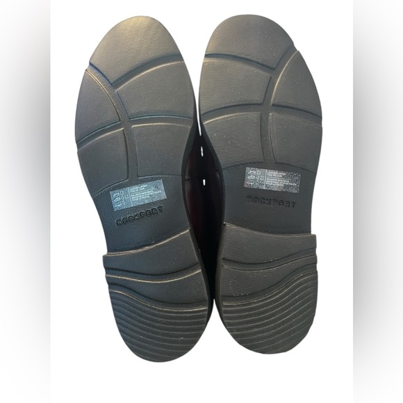 NWOB Rockport Men’s Daily Ritual Penny Burgundy Leather Slip On Loafers size 9 - Picture 7 of 8